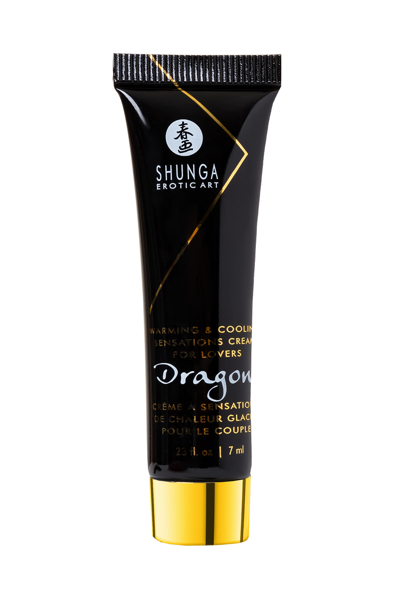 Крем-лубрикант для мужчин Shunga «Дракон» (Dragon), эффект «ледяного огня», 7 мл