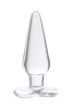 Анальная втулка Sexus Glass, стекло, прозрачная, 11,5 СМ, Ø 3,5 см
