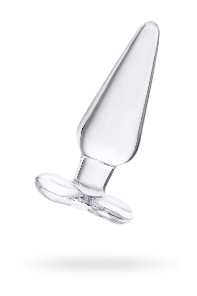 Анальная втулка Sexus Glass, стекло, прозрачная, 11,5 СМ, Ø 3,5 см