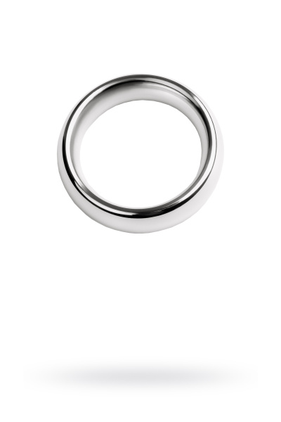 Кольцо на пенис, TOYFA Metal, металл, серебристое, Ø 4,5 см