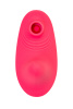 Вибровкладыш в трусики с вакуум-волновой стимуляцией клитора JOS Xiari, силикон, розовый, 9 см