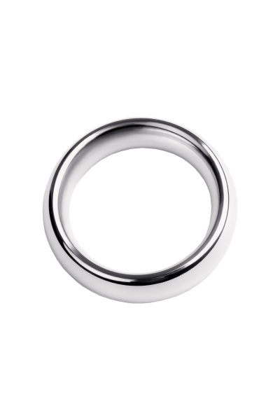 Кольцо на пенис, TOYFA Metal, металл, серебристое, Ø 4,5 см